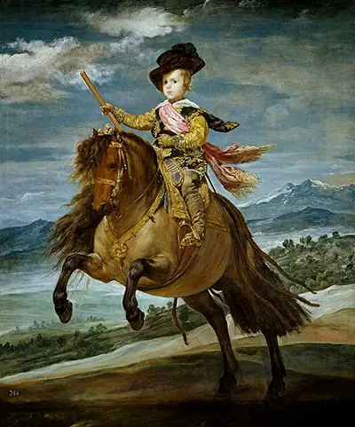 Portrait of Prince Balthasar Charles Diego Velazquez